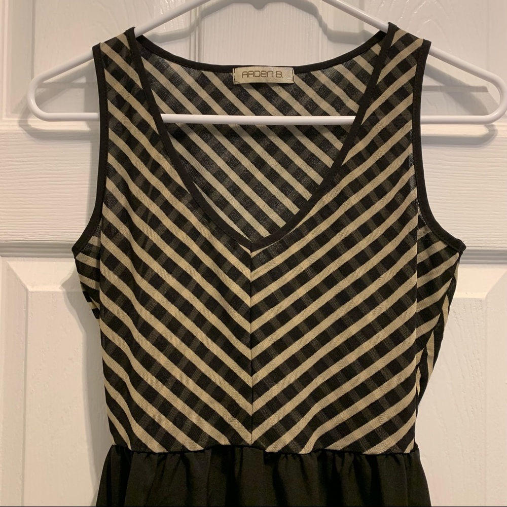 Arden B high low midi dress